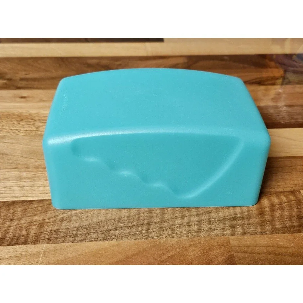 Tupperware Impressions Large Butter Dish 1-Pound #3392A Teal Replacment Lid Only